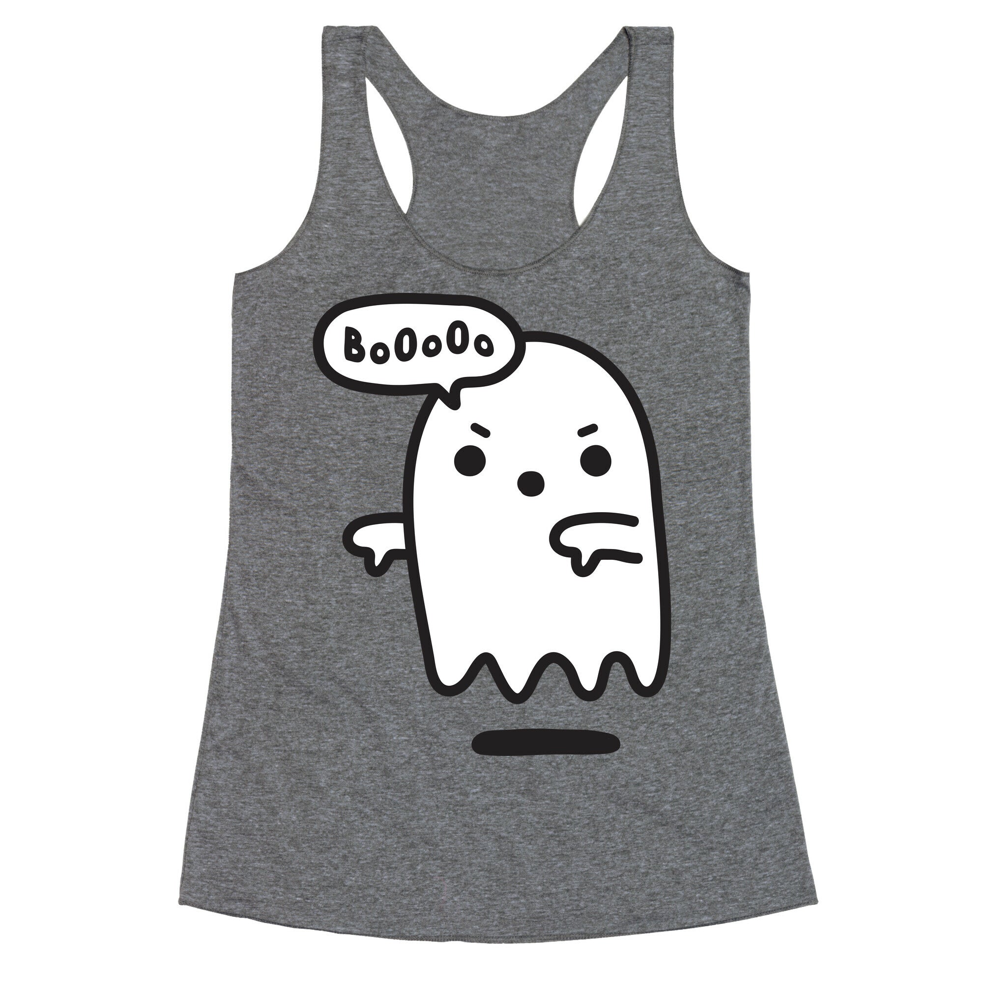 Disapproving Ghost Racerback Tank